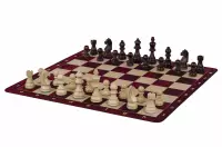 Szachownica zwijana nr 6 (51 cm), antypoślizgowy spód MAHOGANY